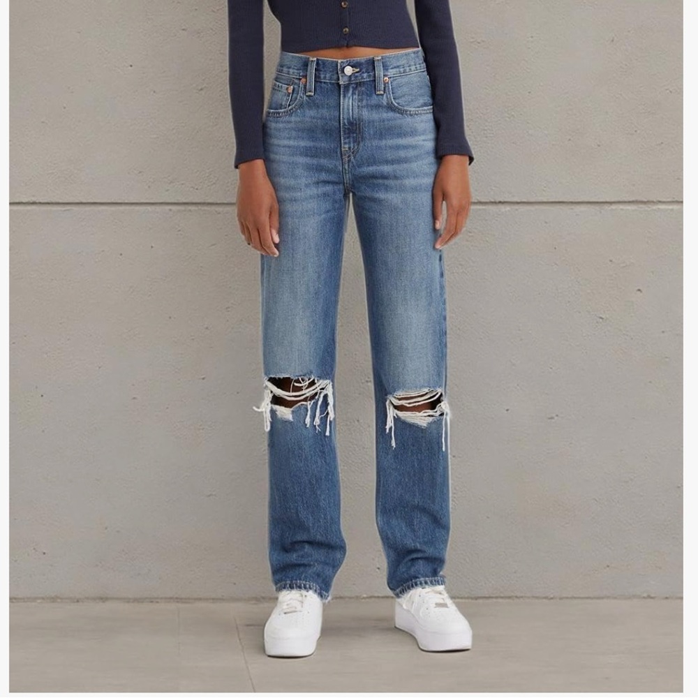 Levi’s low pro straight jeans size 26